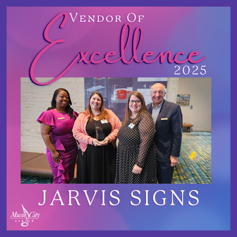 Image: 2025 Vendor of Excellence Jarvis Signs