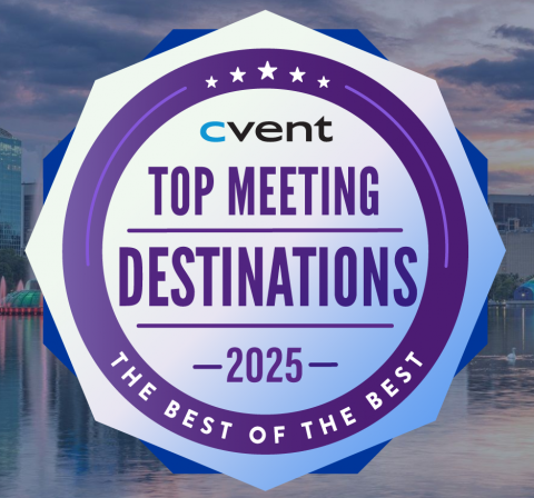 Cvent Top Meeting Destinations 2025 logo