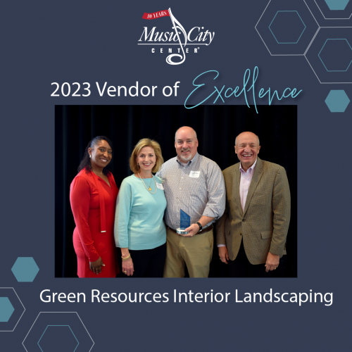 Photo: 2023 Vendor of Excellence - Green Resources